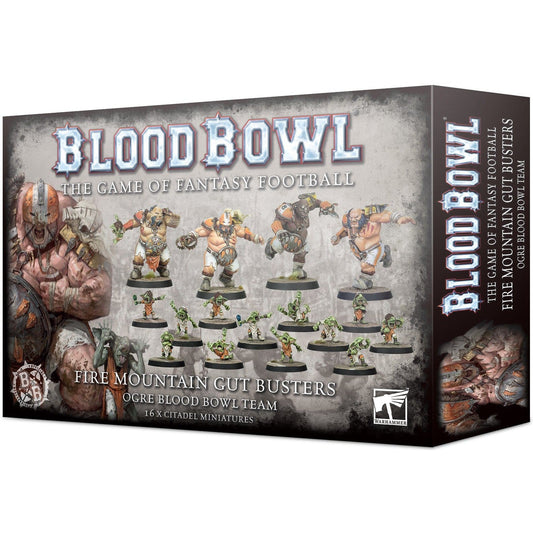 Blood Bowl Team - Fire Mountain Gut Busters : Ogre ( 202-02 ) - Used