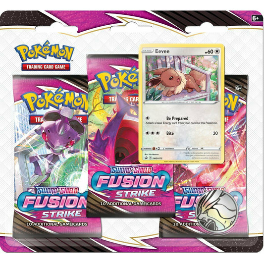 Pokemon Blister 3 Pack - Sword & Shield: Fusion Strike