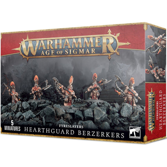 Fyreslayers Hearthguard / Berzerkers ( 84-24 ) - Used