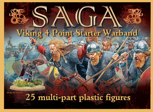 Saga Warband 4pts - Viking (plastic) (GBP07)