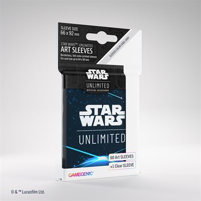 Star Wars: Unlimited Art Sleeves - Space Blue