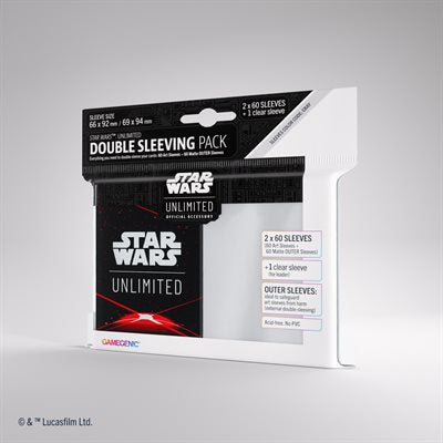 Star Wars: Unlimited Art Sleeves Double Sleeving Pack - Space Red