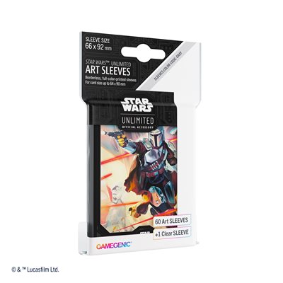 Star-Wars: Unlimited Art Sleeves - The Mandalorian