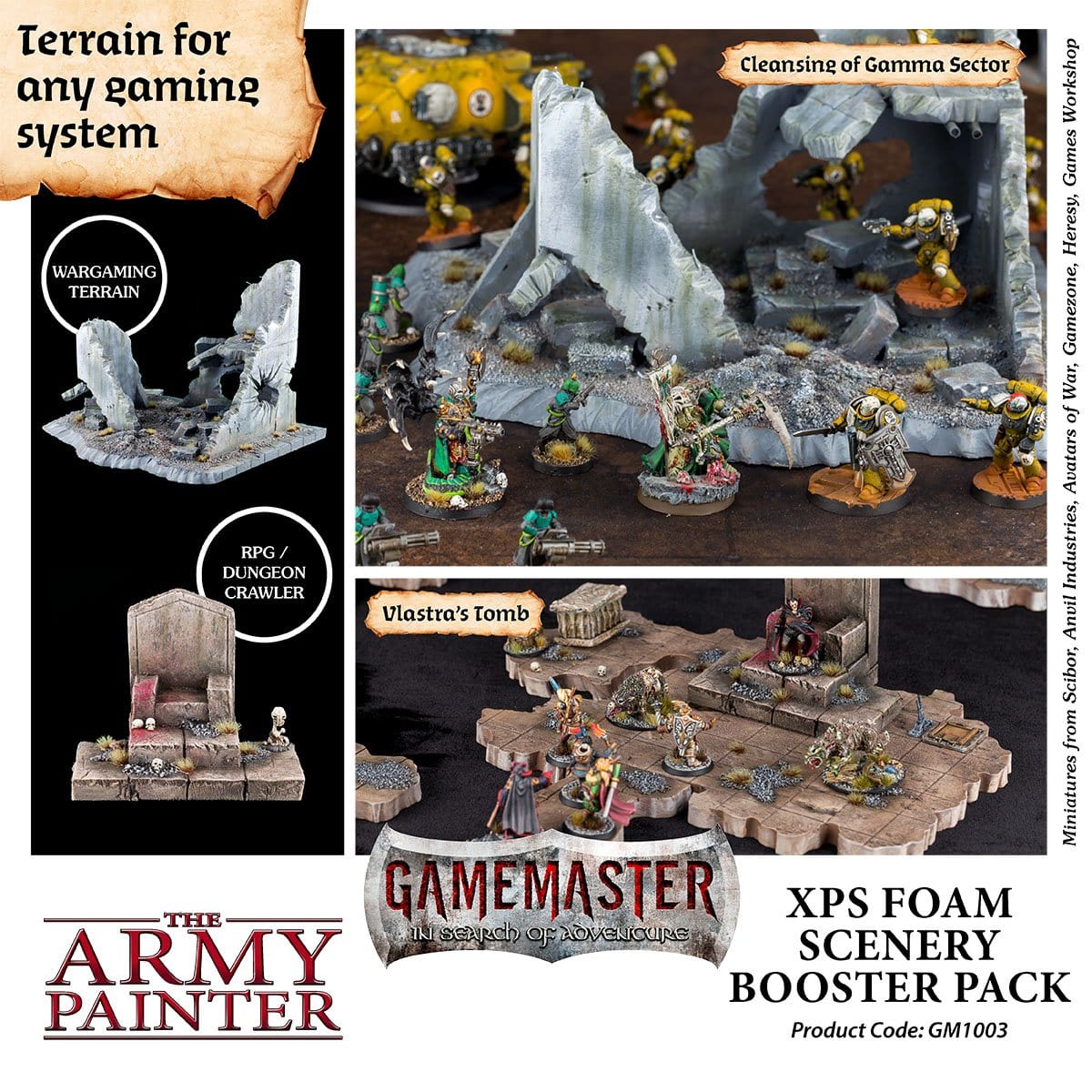 Army Painter Gamemaster XPS Scenery Foam Booster Pack (GM1003)