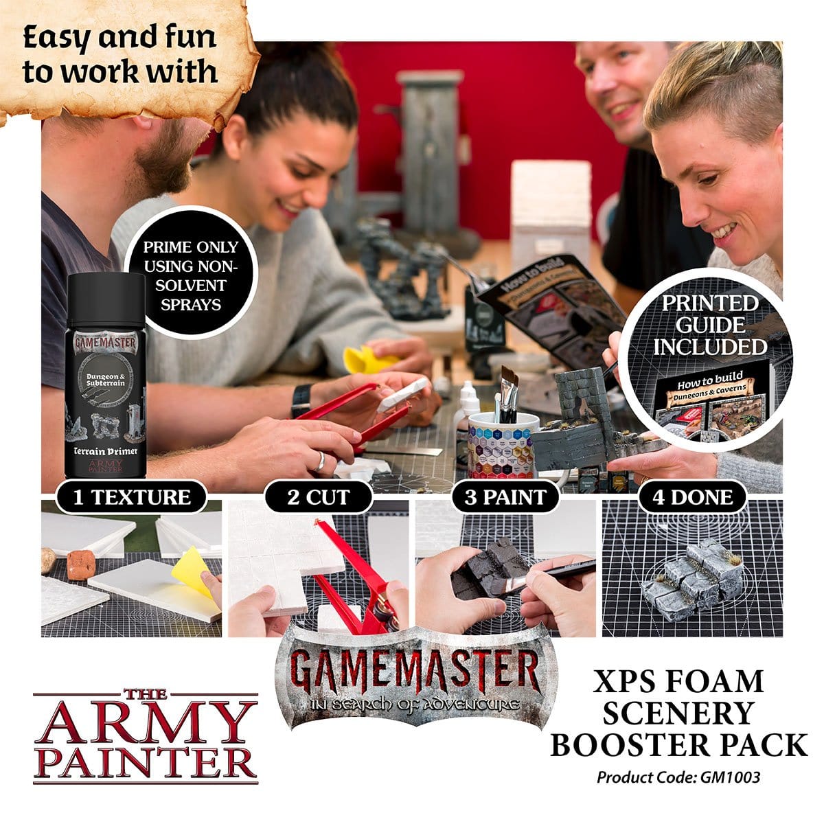 Army Painter Gamemaster XPS Scenery Foam Booster Pack (GM1003)