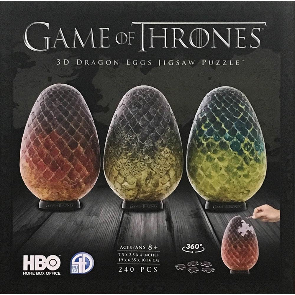 Game of Thrones 3D Dragon Eggs Jigsaw Puzzle