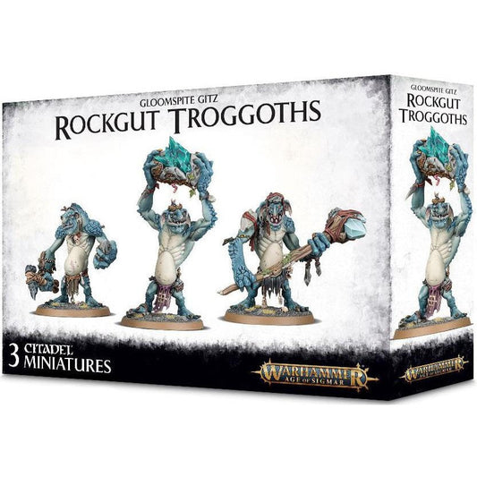 Gloomspite Gitz Rockgut Troggoths ( 89-33 ) - Used