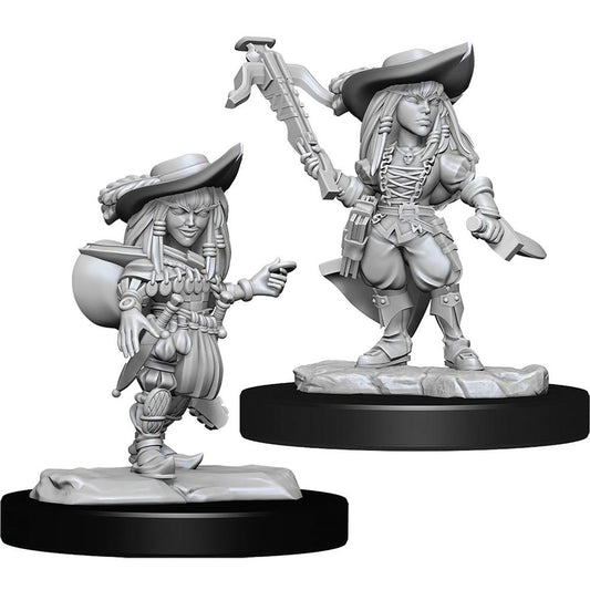 Pathfinder Unpainted Minis - Gnome Bard Female ( 90327 )