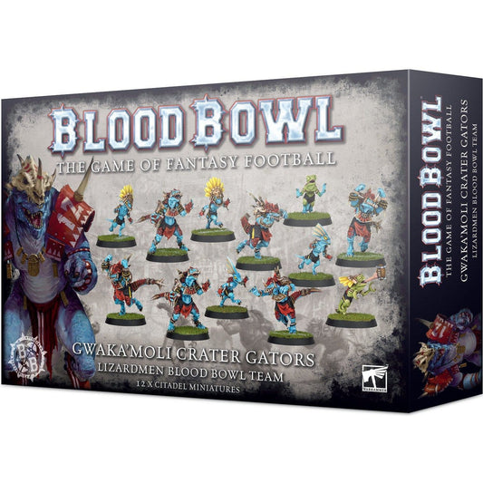 Blood Bowl Team - Gwaka'Moli Crater Gators : Lizardmen ( 200-74 ) - Used