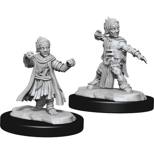 Pathfinder Unpainted Minis - Halfing  Monk Male ( 90328 )