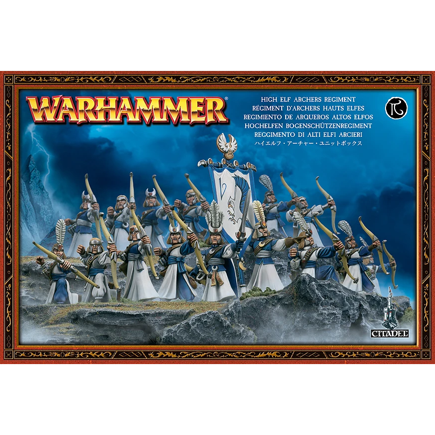 High Elves - High Elf Archer Regiment ( HE-02 ) - Used