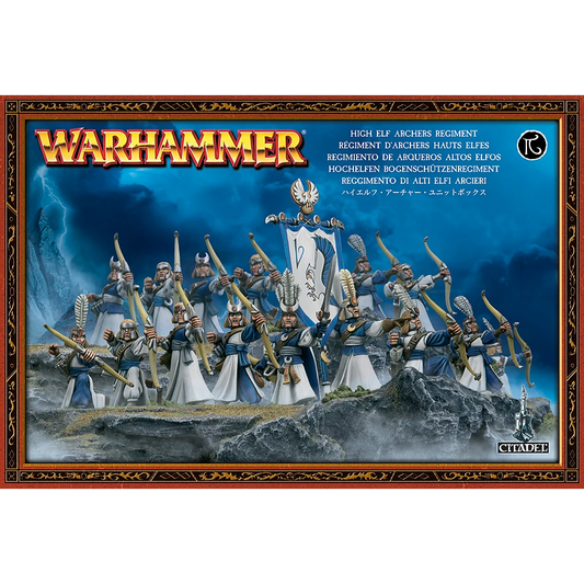 High Elves - High Elf Archer Regiment ( HE-02 ) - Used