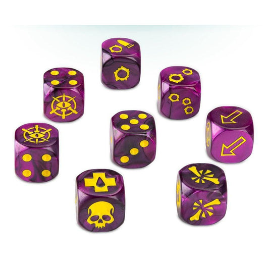 Necromunda Gang Dice - Escher ( 300-02-N ) - Used