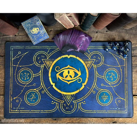 Infinite Black Play Mat - The Eye Of Chaos ( PLYM-013 )