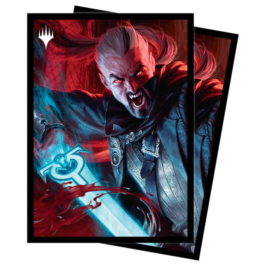 Ultra Pro Sleeves 100ct - Innistrad: Crimson Vow - Odric, Blood-Cursed