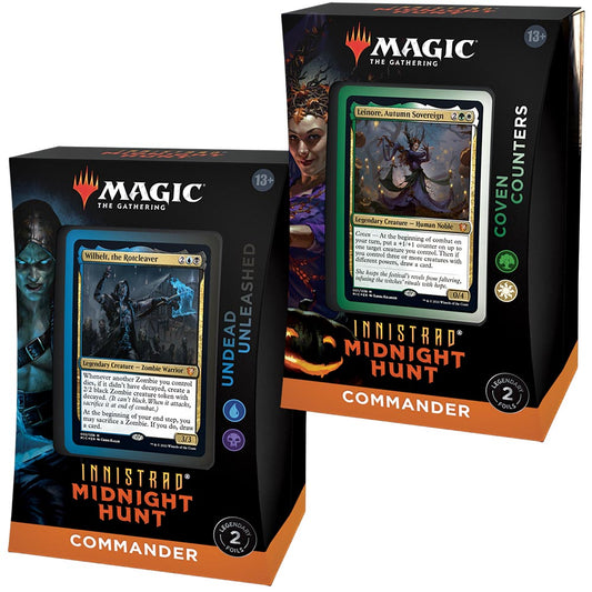 Innistrad: Midnight Hunt Commander Decks - Set of Two