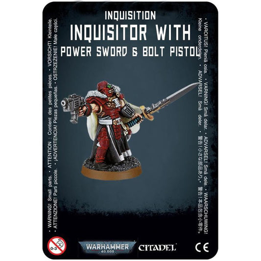 Inquisitor with Power Sword and Bolt Pistol ( 7044-W )