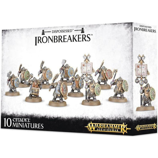 Cities of Sigmar Ironbreakers / Irondrakes ( 84-10-W ) - Used