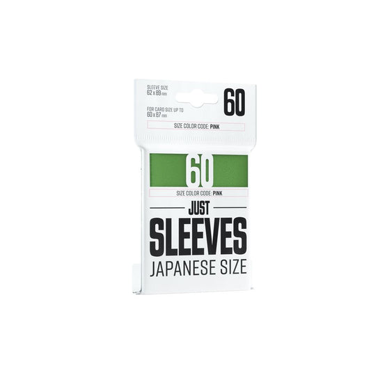 Gamegenic Just Sleeves - 62x89mm Japanese Size Sleeves (60ct)