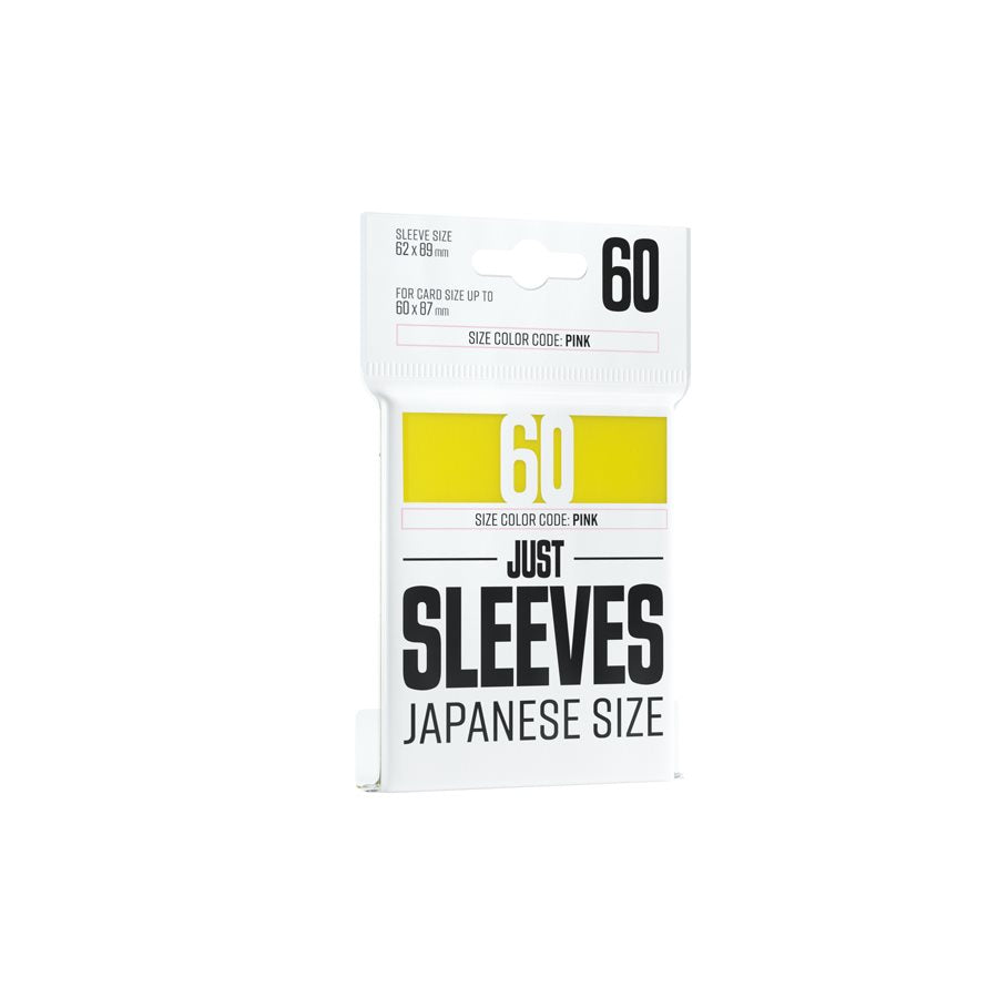 Gamegenic Just Sleeves - 62x89mm Japanese Size Sleeves (60ct)