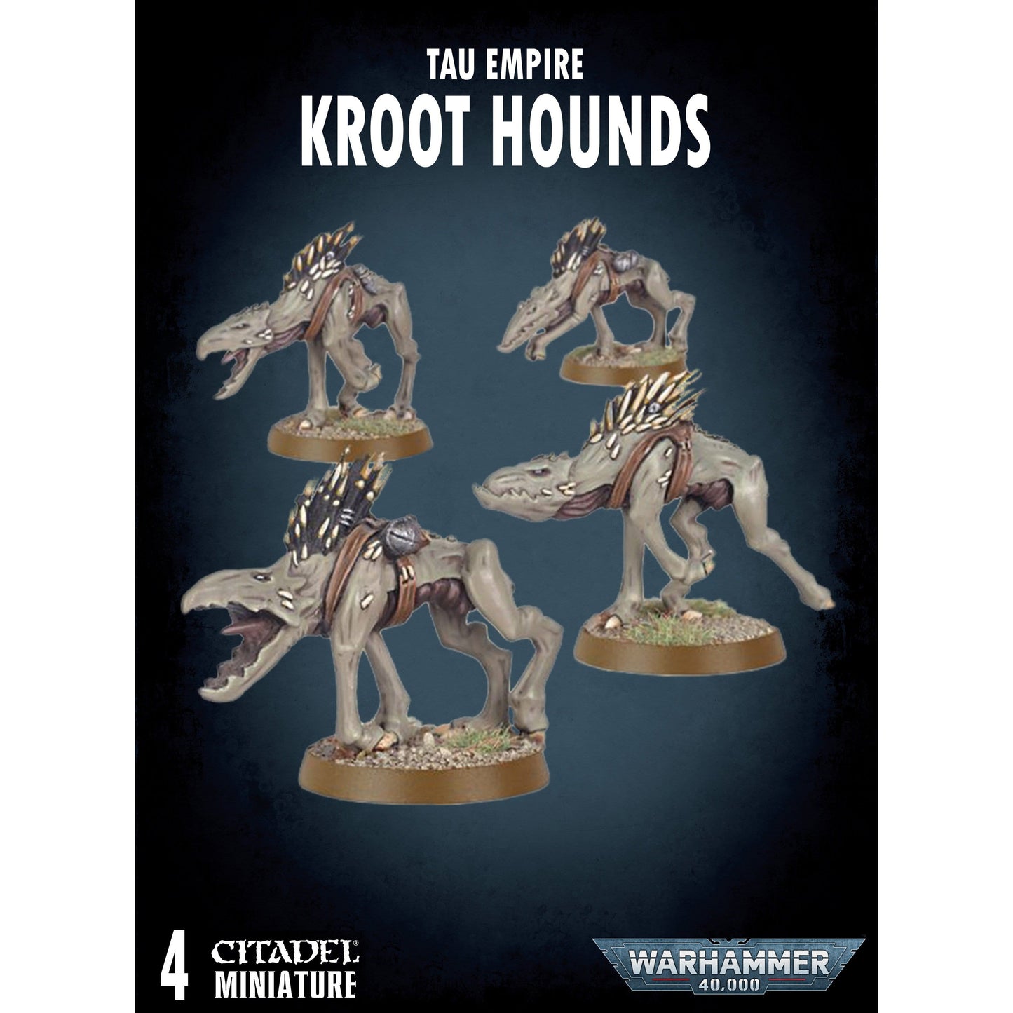 Tau Empire Kroot Hounds ( 3007-W ) - Used