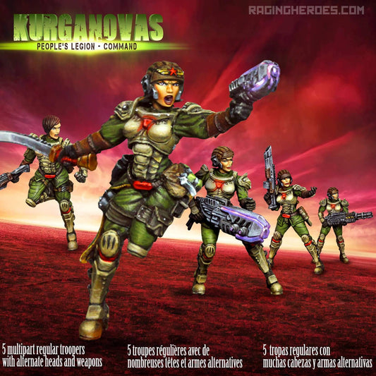 Raging Heroes - Kurganovas People's Legion Command