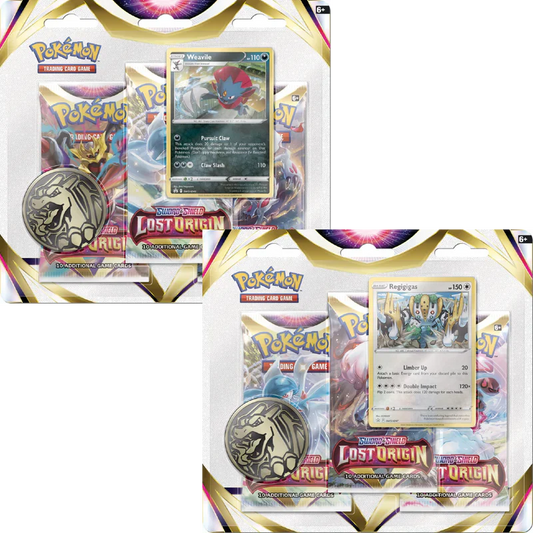 Pokemon Blister 3 Pack - Sword & Shield: Lost Origin