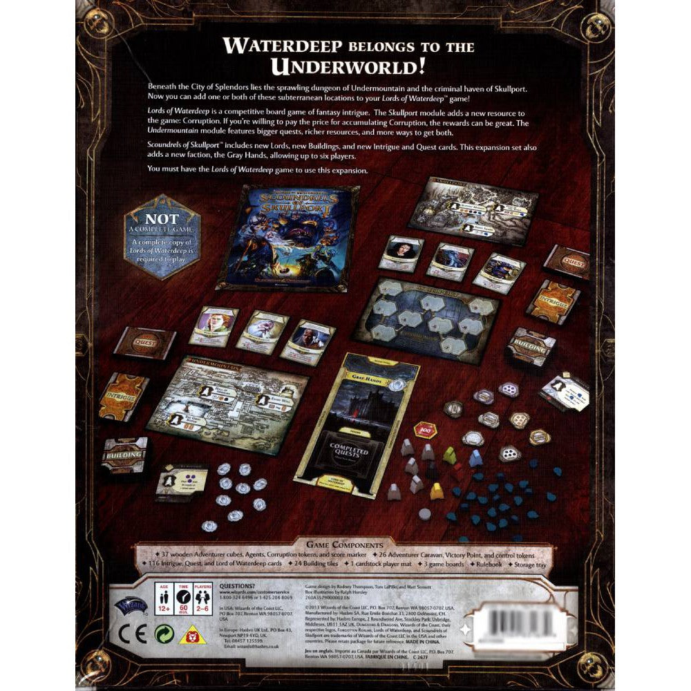 Lords of Waterdeep - Scoundrels of Skullport Expansion