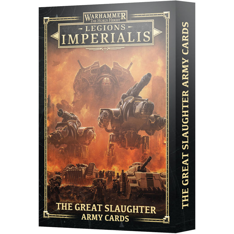 Legions Imperialis - The Great Slaughter Army Cards ( 03-58 )