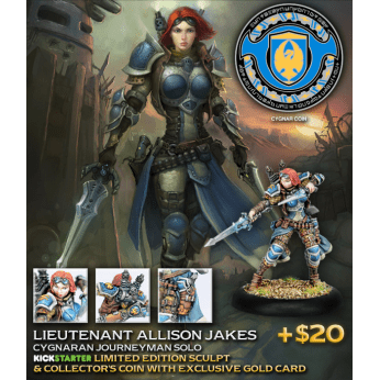 Lieutenant Allison Jakes (KS Edition) - pip31104-KS - Used