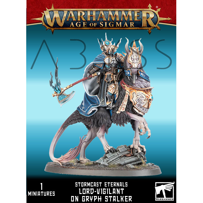 Stormcast Eternals - Lord-Vigilant on Gryph-stalker (SKT-001) - Used