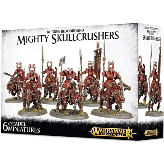 Khorne Bloodbound Mighty Skullcrushers ( 83-13-W ) - Used