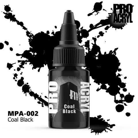 Pro Acryl PRIME 002--Black--120mL bottle - MPAP-002 - Paints