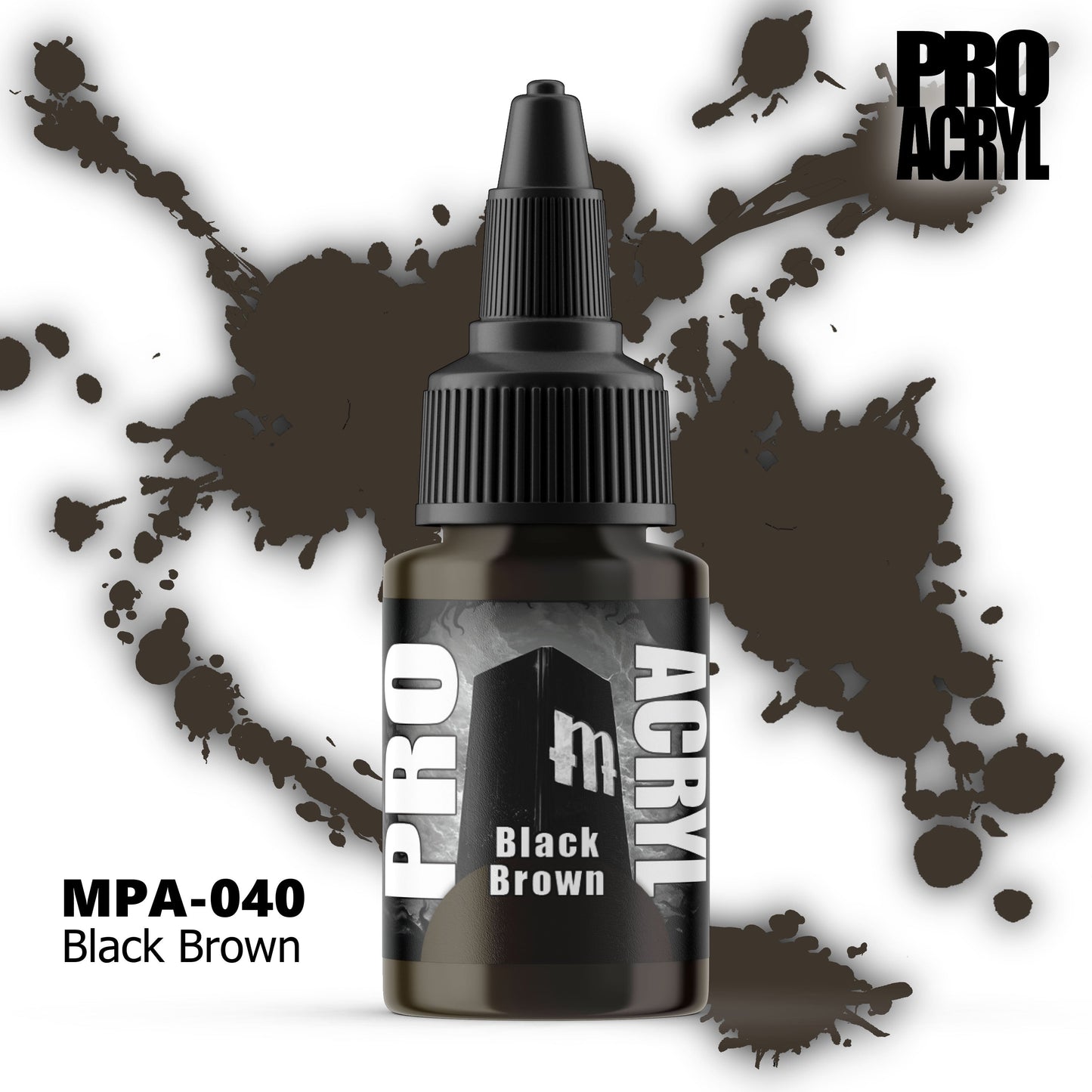 Pro Acryl - Black Brown (MPA-040)