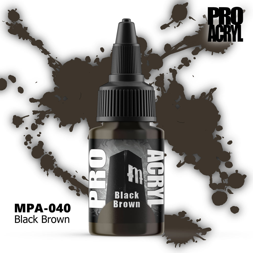 040-Pro Acryl Black Brown