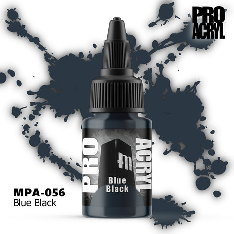 Pro Acryl Blue Black 056
