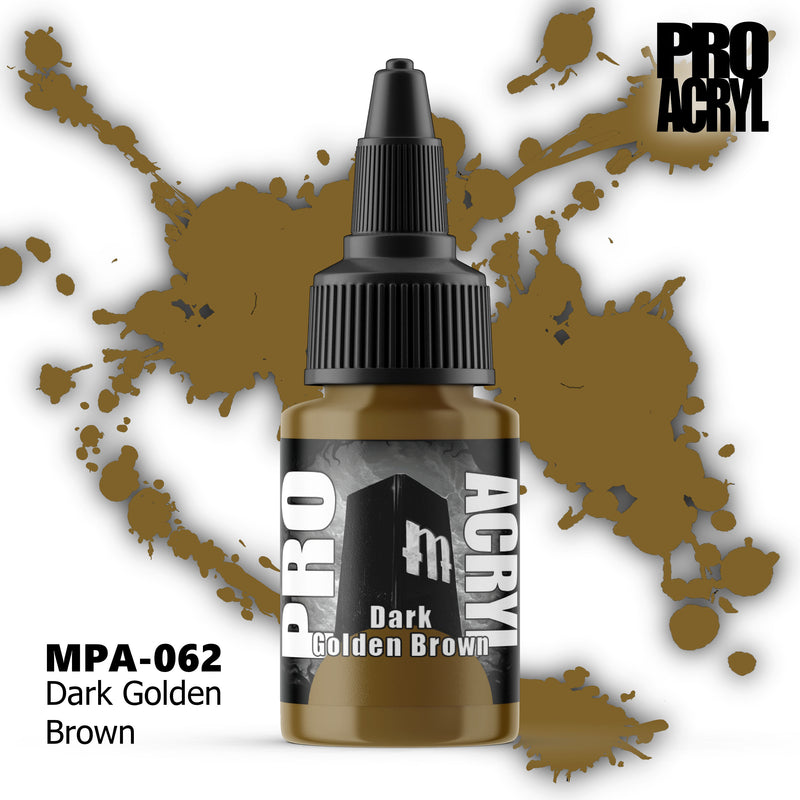 Pro Acryl - Dark Golden Brown (MPA-062)