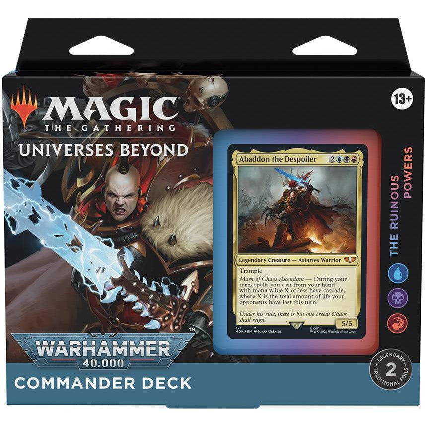 Universes Beyond: Warhammer 40,000 - Commander Deck The Ruinous Powers