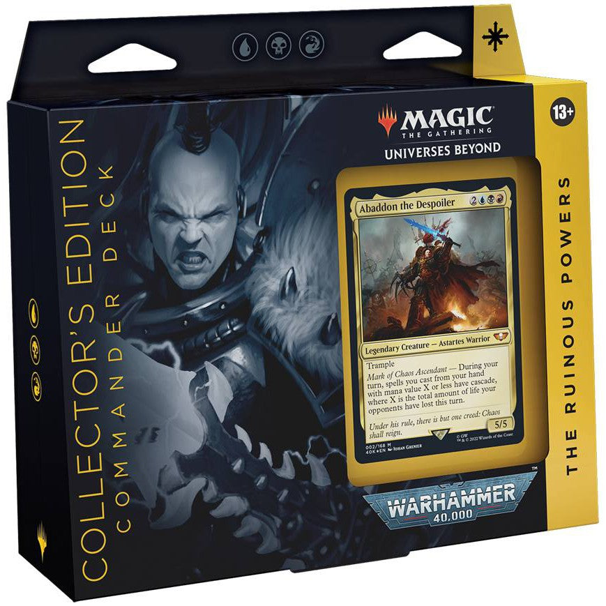 Universes Beyond: Warhammer 40,000 - Collector’s Edition Commander Deck The Ruinous Powers