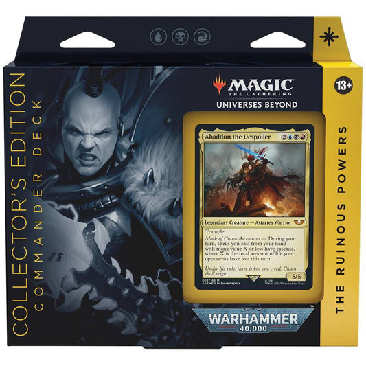 Universes Beyond: Warhammer 40,000 - Collector’s Edition Commander Deck The Ruinous Powers