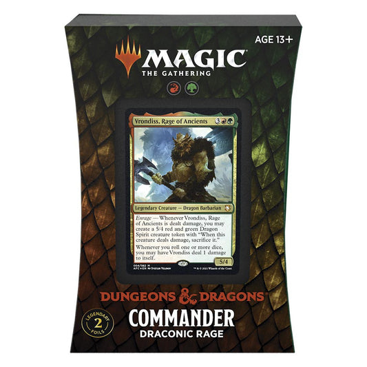 Adventures in the Forgotten Realms Commander Decks - Draconic Rage