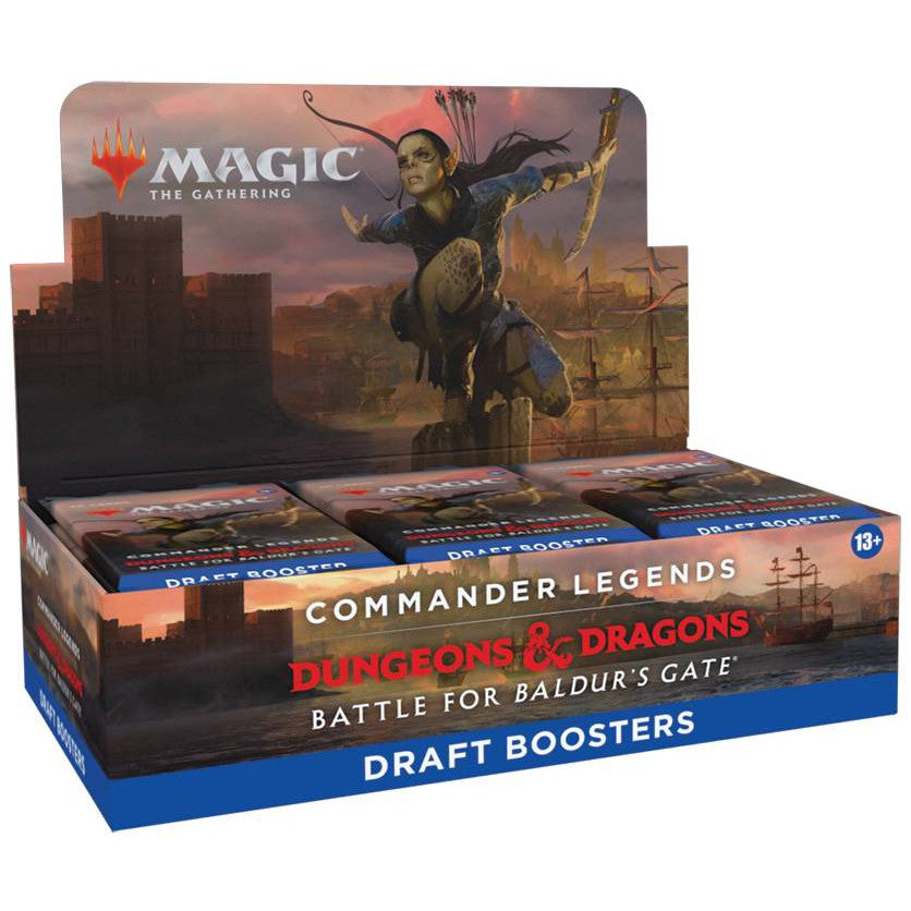 Commander Legends: Battle for Baldur's Gate - Draft Booster Box + Promo