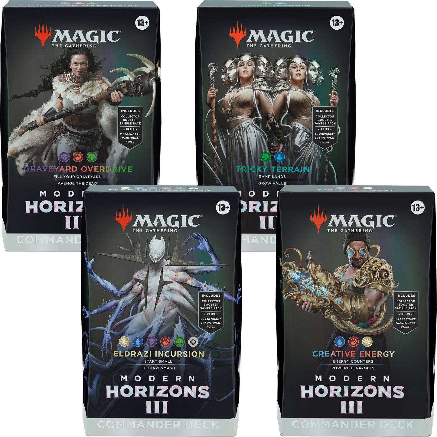 Modern Horizons 3 - Commander Deck: Set of 4