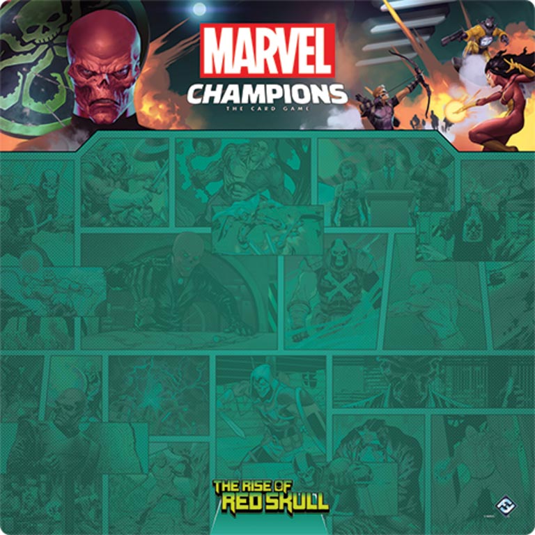 Marvel Champions LCG Playmat: The Rise of Red Skull