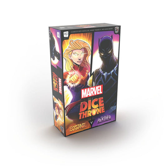 Dice Throne Marvel - Black Panther VS Captain Marvel