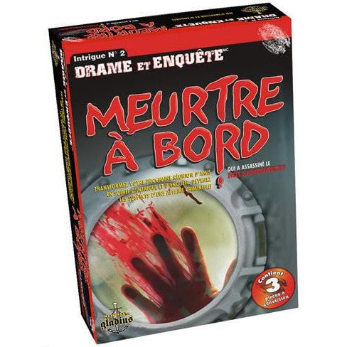 Drame et Enquête - Meurtre à bord