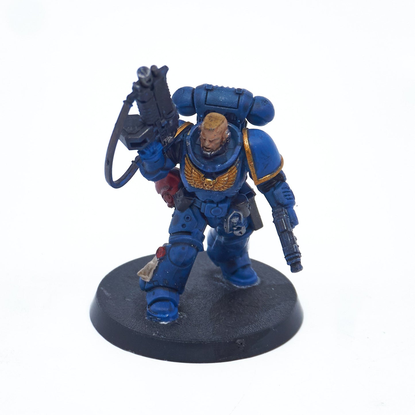 Space Marines - Primaris Lieutenant with Auto Bolt Rifle (01532) - Used