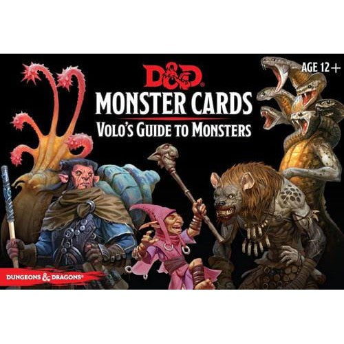 D&D: Monster Cards Volo's Guide to Monsters