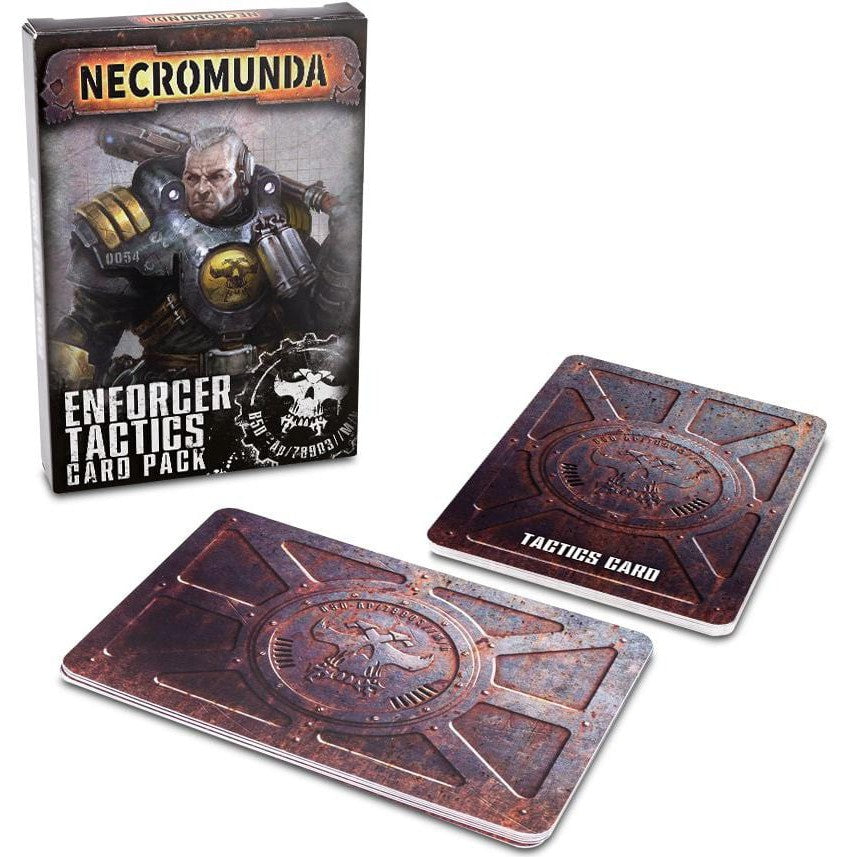 Necromunda Cards - Enforcer Tactics ( 300-42-N ) - Used