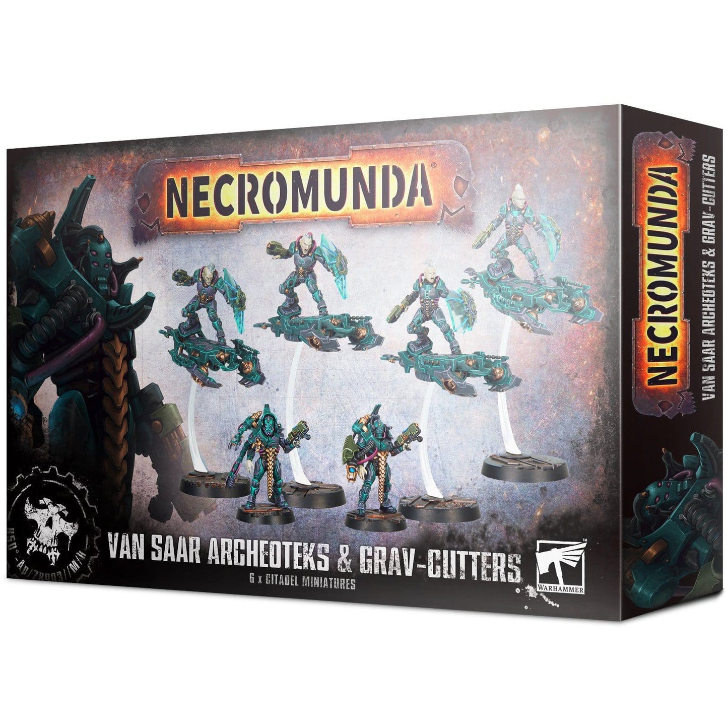 Necromunda Gang - Van Saar Archeoteks & Grav-cutters ( 300-71 )